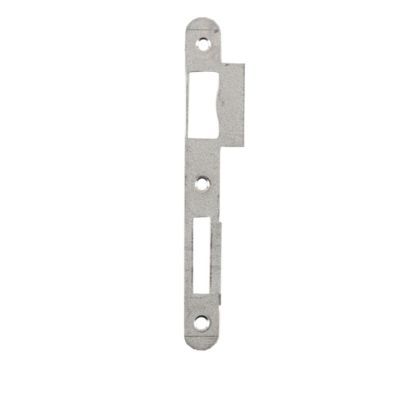 Gâche plate 20/10 2 empennages par serrure encastrée