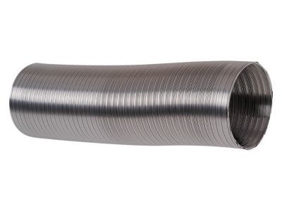 Gaine aluminium semi rigide Aldes ø80 mm, 2 m