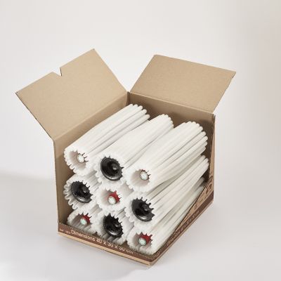 Gaine de protection en mousse blanc vendue par 6 pièces