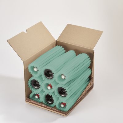 Gaine de protection en mousse blanc vendue par 6 pièces