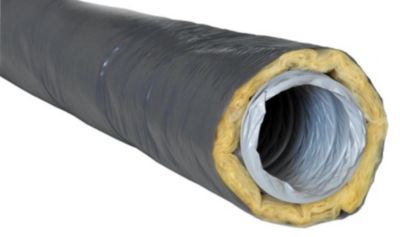 Gaine en PVC souple isolée Strulik 25mm, ø80 mm x 6 m