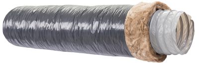 Gaine flexible isolée pour réseau VMC en habitat pavillonnaire S1P Ecosoft ø 125 mm