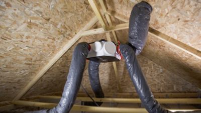 Gaine flexible isolée pour réseau VMC en habitat pavillonnaire S1P Ecosoft ø 125 mm