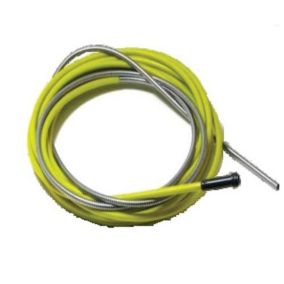 Gaine guide-fil acier jaune 25x45mm pour fil de 1,2 - ABICOR BINZEL - GR404201