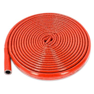 Gaine mousse isolante 6 mm pour tube et tuyau diam18 mm Rouge 10 m