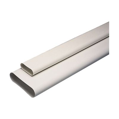 Gaine oblong rigide Aldes 100 x 40 mm, 1 m