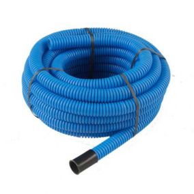 Gaine pour réseaux enterrés bleue Ø 40 mm x 15 m Fitt