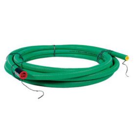 Gaine pour réseaux enterrés verte Ø 40 mm x 15 m Fitt