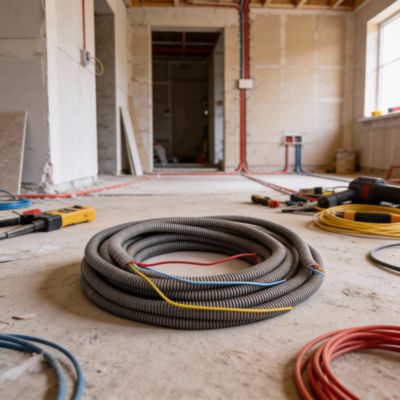 Gaine préfilée 3G2,5 Diall ø20 - 10 m