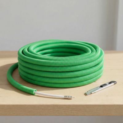 Gaine préfilée TV coaxial Diall ø20 - 25 m
