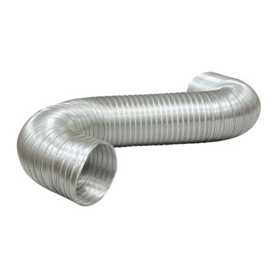 Gaine semi rigide aluminium compact longueur 3 mètres - livré compressé - Diamètre (mm) 80