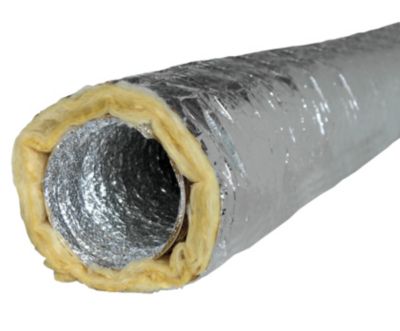 Gaine souple en aluminium isolé 5 m, ø160 mm Strulik