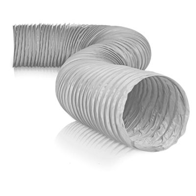 Gaine souple PVC VMC maison individuelle longueur 6 mètres - Diamètre (mm) 80