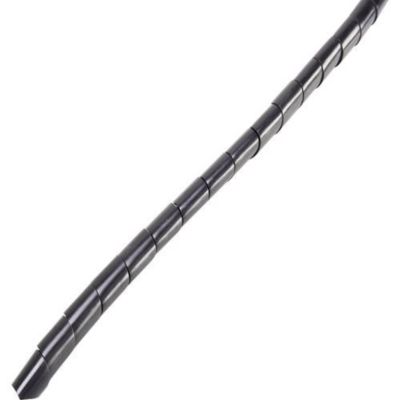 Gaine spirale 9 à 65 mm Conrad Components CG12-Black noir 5 m