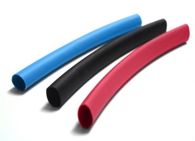 Gaine thermorétractables 3.2 à 6.4 mm Diall, 18 pièces