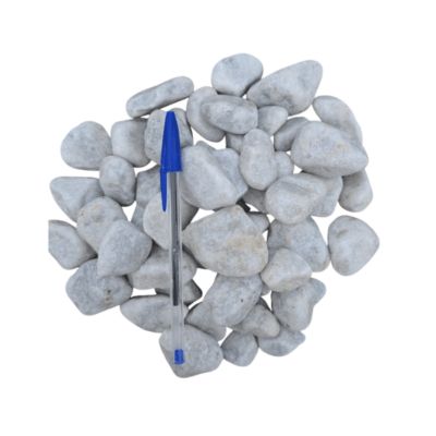 Galet blanc pur 25/40 - 80M² - Pack 4 Big Bag 1,5T