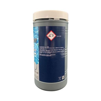 Galet Floculant Clarifiant Piscine - 8 Galets 125 g - Double Effet Floculation Clarification Eau Cristalline -Pot 1kg - EDGBA