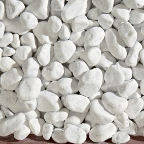 Galet Blanc 1,8Kg - Galets Decoratif - Galet Aquarium - Cailloux Decoratif  - Galets Blanc Jardin - Gravier Jardin Exterieurr (6-10 mm) (Blanc) :  : Animalerie