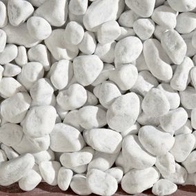 Gravier - blanc calcaire 4/10 mm - Galets Granulats &Cie GGC