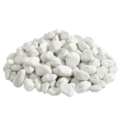 Galet marbre blanc 25-40 Blooma 25kg