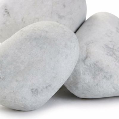 Galet marbre blanc 60-100 Blooma 25kg