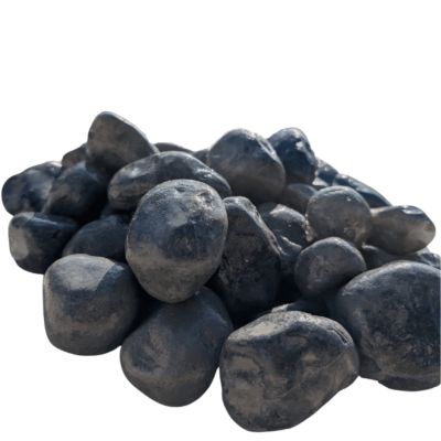 Galet marbre gris anthracite 40/60 mm - Pack 5 Big Bag 1,5T - 50 m²