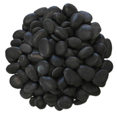 Galet poli noir 10/20 en sac de 5 L