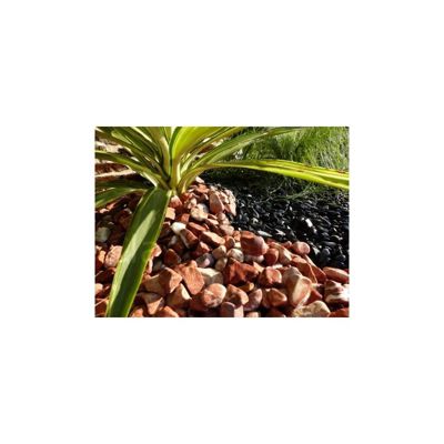 Galet Rouge 12-24 Pack de 25 M² - 50 sacs - 1000 kg