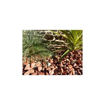 Galet Rouge 12-24 Pack de 25 M² - 50 sacs - 1000 kg