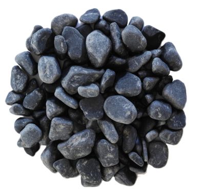 Galet roulé noir Ebano 15/25 en sac de 25 KG