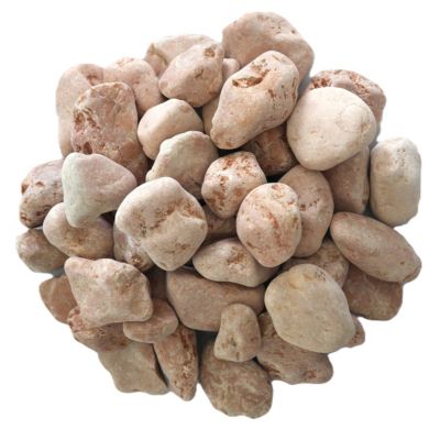 Galet roulé rose de Verone 25/40 en big bag d'1T