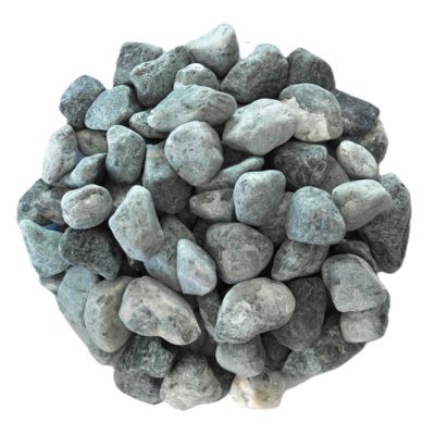 Galet roulé vert des Alpes 15/25 en sac de 25 KG