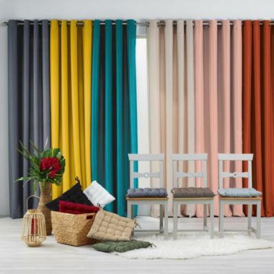 GALETTE 4 RABATS 36 x 36 x 3.5 CM POLYESTER UNI ESSENTIEL ROSE POUDRE