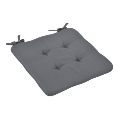 Galette de chaise 1px gris foncé l.38 x L.38cm
