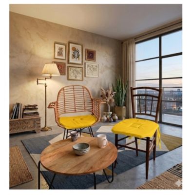 Galette de chaise 4 rabats Collection Nelsen