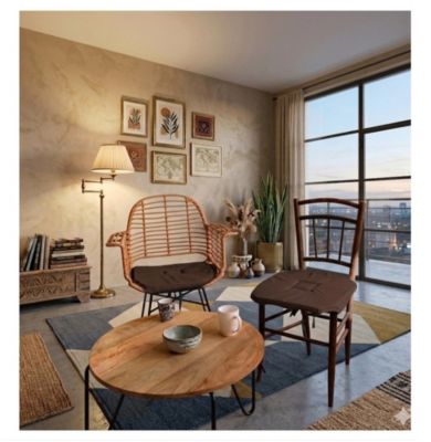 Galette de chaise 4 rabats Collection Nelsen