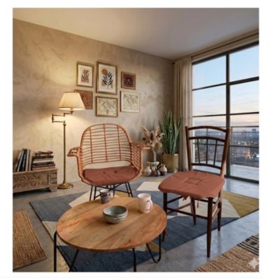 Galette de chaise 4 rabats Collection Nelsen