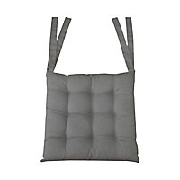 Galette de chaise Colours Zen earl grey 40 x 40 cm