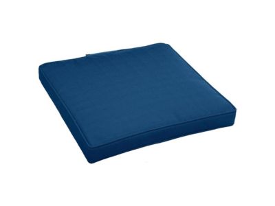 Galette de chaise de jardin Bleu Indigo - 40 x 40 cm - Hespéride