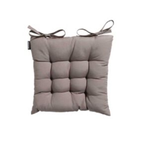 Galette de chaise de jardin Toscane Panama Taupe 46 x 46 cm