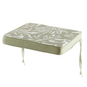 Galette de chaise GoodHome Tiga green tea 40 x 40 cm