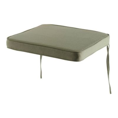 Galette de chaise GoodHome Tiga kaki 40 x 40 cm