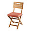 Galette de chaise GoodHome Tiga mango 40 x 40 cm