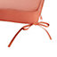 Galette de chaise GoodHome Tiga mango 40 x 40 cm