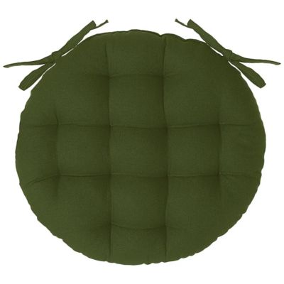 Galette de chaise matelassée ronde