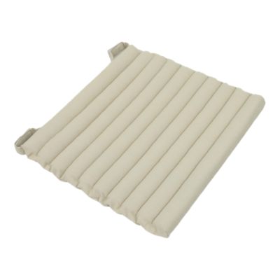 Galette de chaise Matzo beige lin l.40 x L.40cm GoodHome