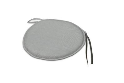 Galette de chaise ronde Cocos gris Ø38cm