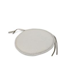 Galette de chaise ronde Cocos taupe Ø38cm