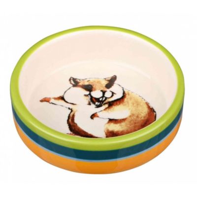 Gamelle en céramique 80 ml D 8 cm pour rongeur