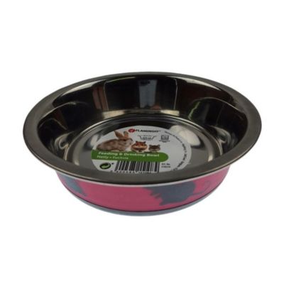 Gamelle Nelly taille D12.3 cm, 225 ml, couleur fuchsia, pour rongeur